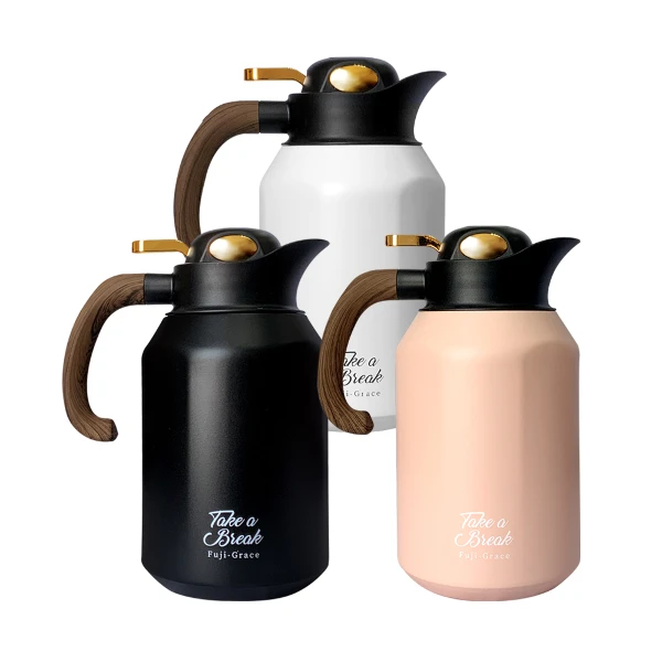 【FUJI-GRACE 富士雅麗】316不鏽鋼快開咖啡保溫壺(1700ml)