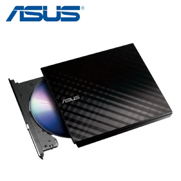 【ASUS 華碩】SDRW-08D2S-U 外接燒錄機 黑(超薄外接式只有 21mm 厚)