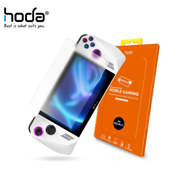 【hoda 好貼】ASUS ROG Ally 霧面玻璃保護貼(25D全透霧面保貼)