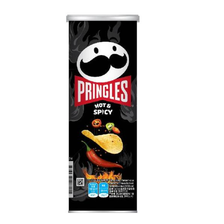【品客 Pringles】洋芋片-香辣口味(102g)