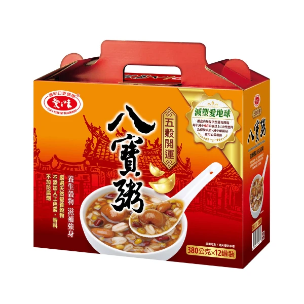 【愛之味】五穀開運八寶粥(380g*12入)