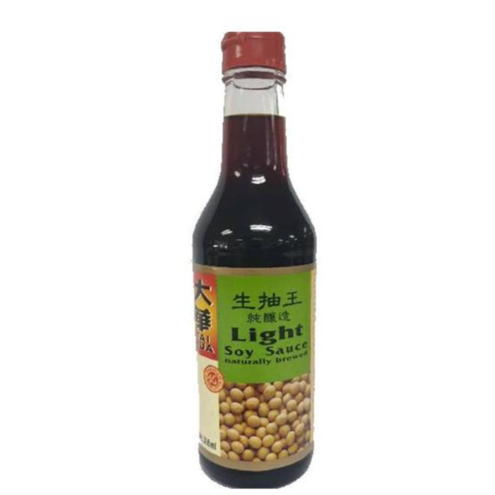【新加坡大華】特級純釀造淡醬油-生抽(305ml)