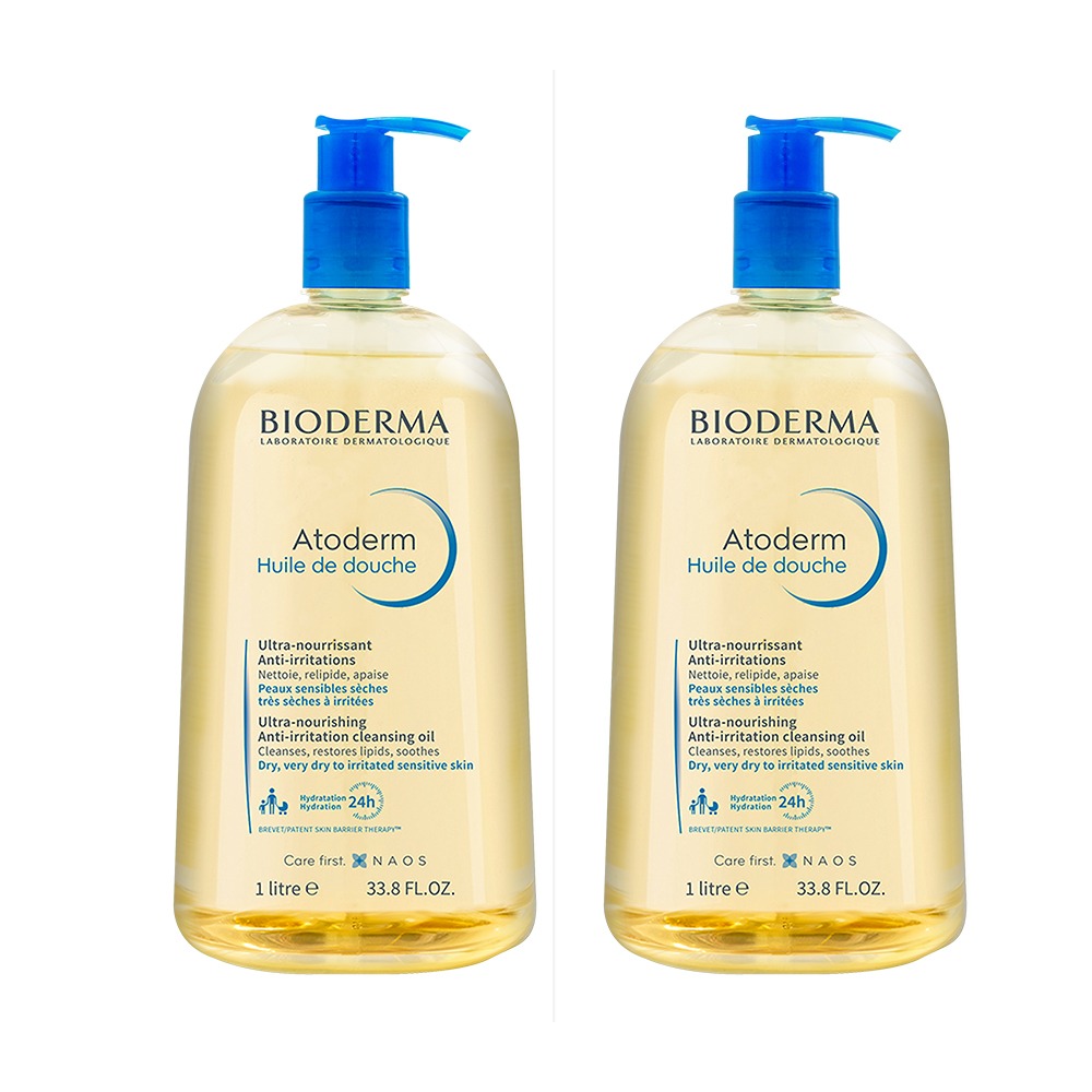 【BIODERMA】舒益輕沐浴油 1000ml*2入(航空版)