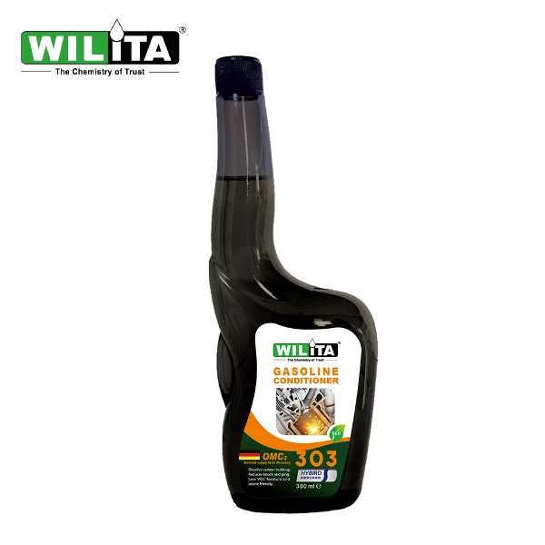 【WILITA 威力特】德國OMC2奈米全效引擎還原改質劑(汽油車、油電車)380ml汽油精 汽油添加劑(1組)
