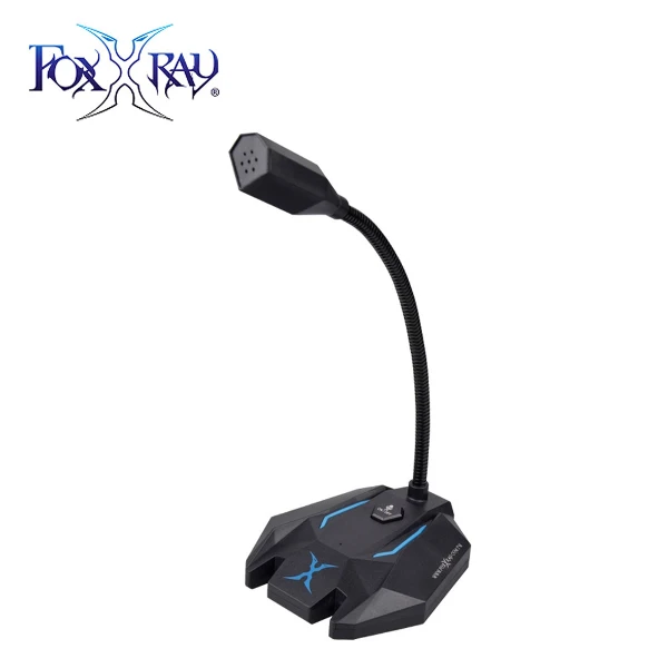【FOXXRAY 狐鐳】FXR-BAM-05 瞬音響狐電競麥克風(金屬軟管設計方便調整收音角度)