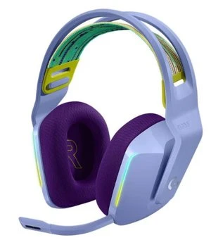 【Logitech 羅技】羅技G733 無線RGB炫光電競耳麥紫(EHL098B)