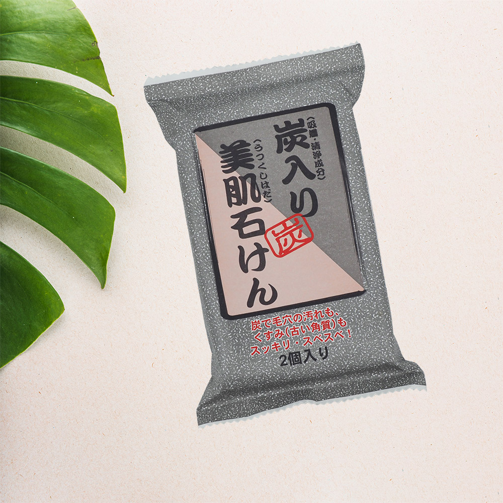 【一品川流】日本製Clover炭美肌皂-100g-2入(6組)