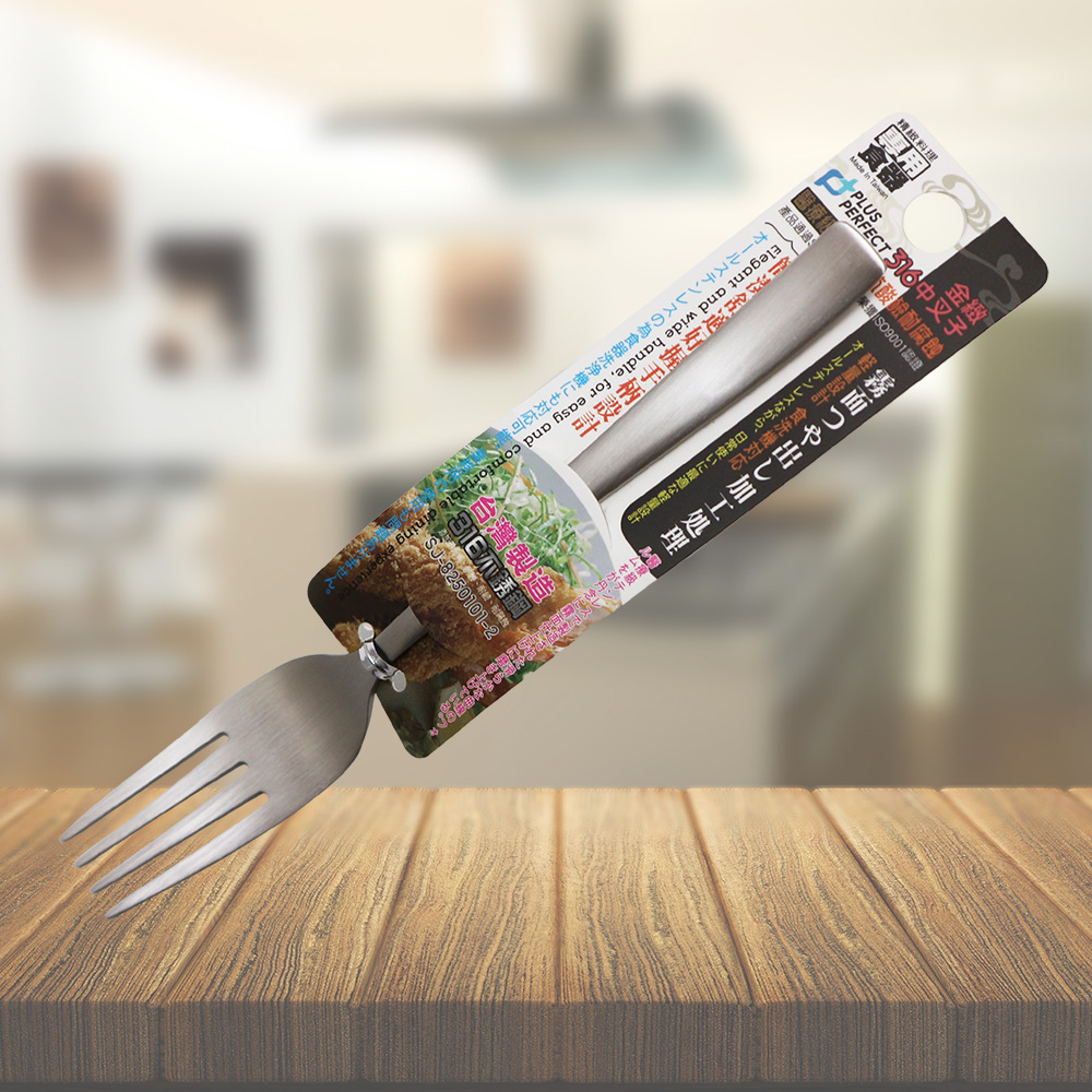 【PLUS PERFECT】金緻 316不鏽鋼中叉子(12支)