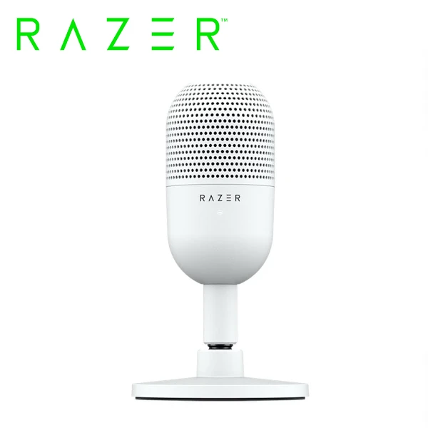 【Razer 雷蛇】魔音海妖 V3 MINI 麥克風 白色(輕巧簡潔)