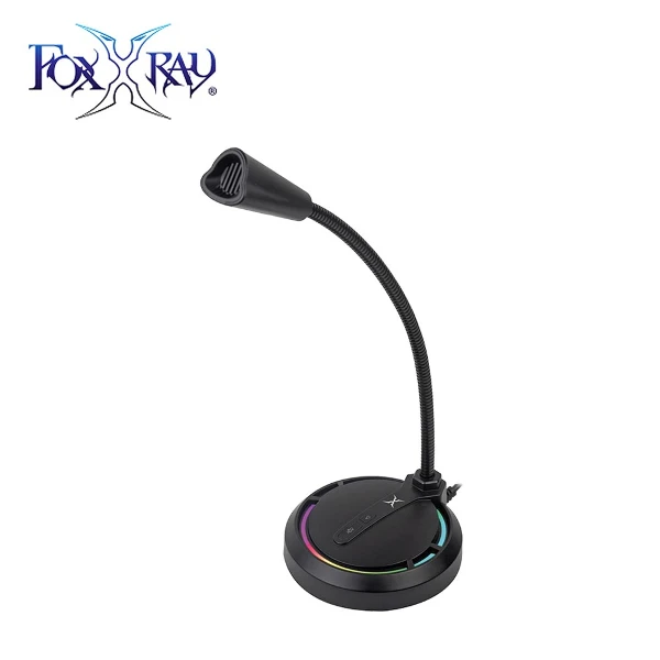 【FOXXRAY 狐鐳】FXR-SUM-11 奧拉響狐USB電競麥克風(一鍵切換靜音功能隨時監控收音狀態)