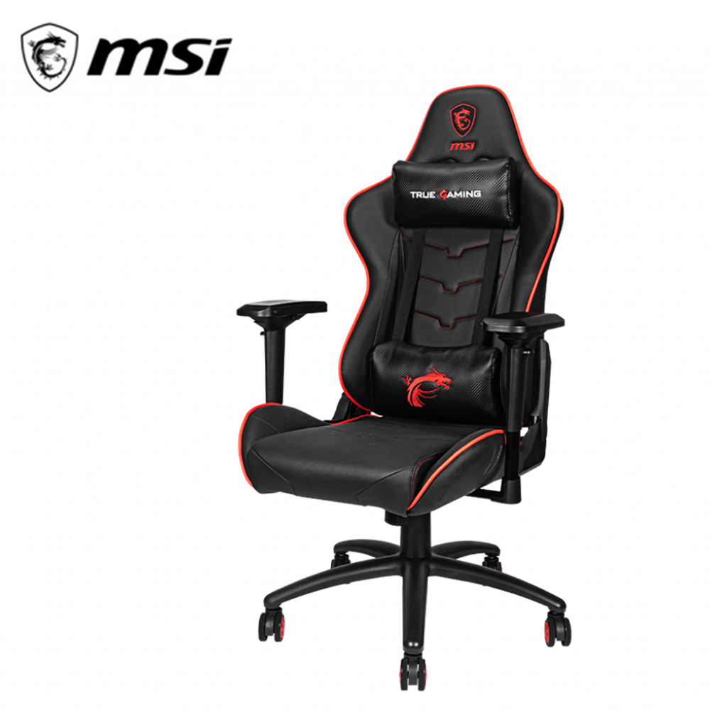 【MSI 微星】MAG CH120X 龍魂電競椅(符合人體工學的支撐設計)