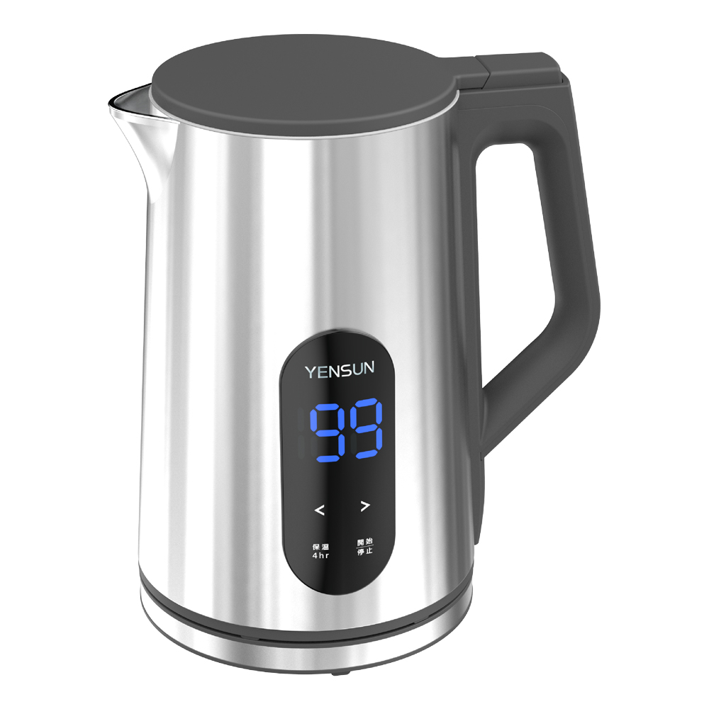 元山牌】1.7L不鏽鋼多段觸控式調溫快煮壺(YS-5171EPT) - 全聯全電商