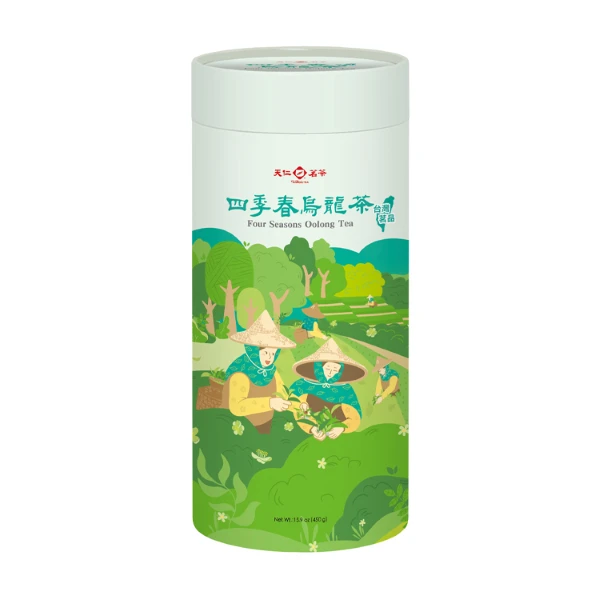 天仁】台灣茗品-金萱烏龍茶(450g/罐) - 全聯全電商