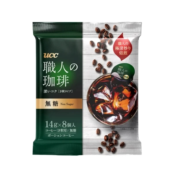 【UCC】職人珈琲濃縮球-無糖(13.4ml*8入)
