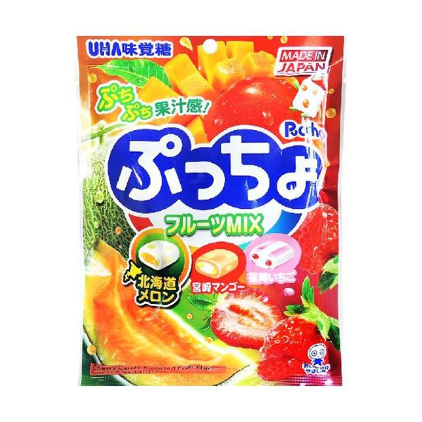 【UHA】普超軟糖-水果味(90g)