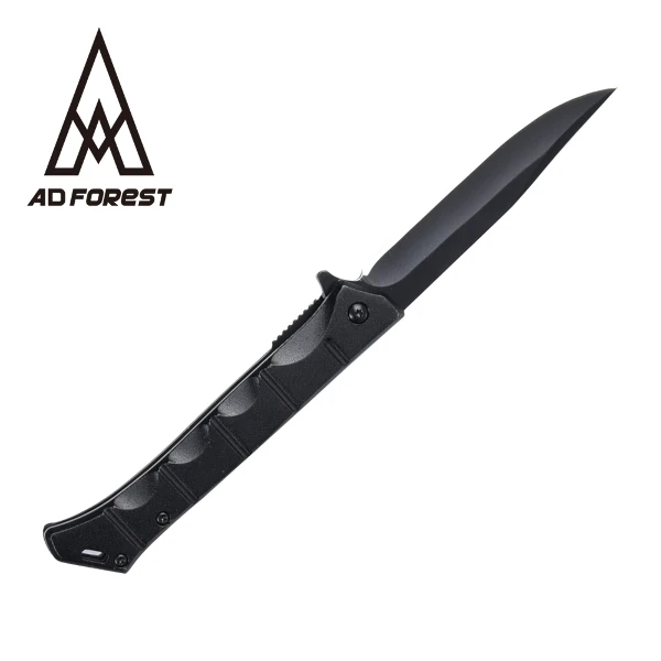 【Ad-Forest】野外求生必備 黑鳶折刀/戶外求生刀/多功能露營刀/野外求生(單入)