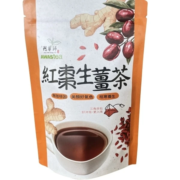 【阿華師】紅棗生薑茶(4.7g*12入)