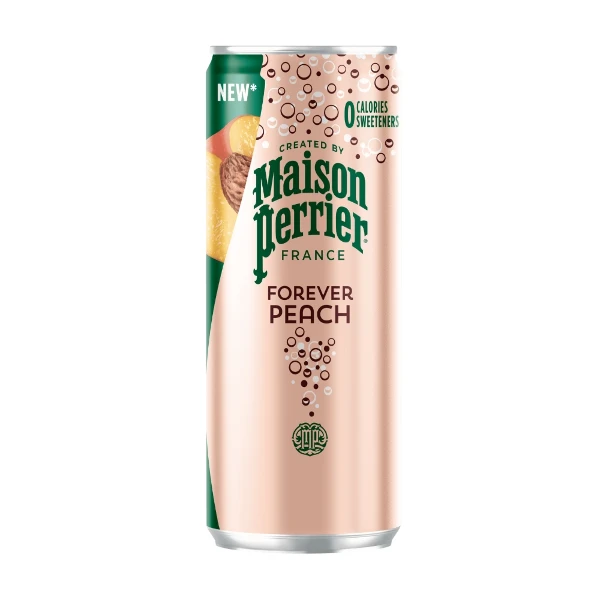 【Perrier 沛綠雅】水蜜桃風味氣泡水(250ml*10入)
