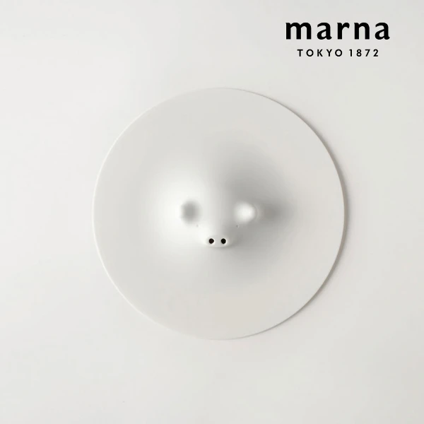 【MARNA】(原廠總代理)食品級矽膠豬豬耐熱防溢鍋蓋/可微波保鮮蓋(21.5cm)