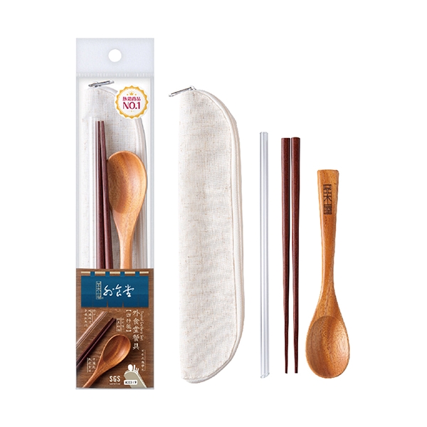 【UdiLife 優的生活大師】品木屋-外食堂餐具4件組(K0319-6)