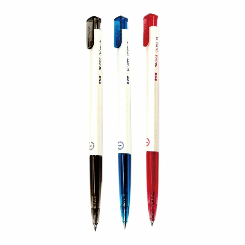 TOWO 東文】東文OP-200B中性筆(3入混色) - 全聯全電商