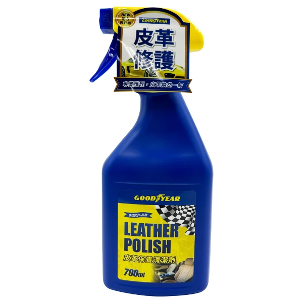 【GOODYEAR 固特異】皮革保養清潔劑(700ml)