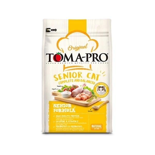 【TOMA-PRO 優格】經典系列-高齡貓雞肉+米 高纖低脂配方 貓飼料(7kg)