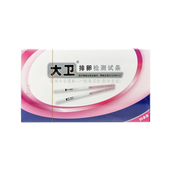 【David】伊康納斯 排卵檢測試紙10片(5盒)