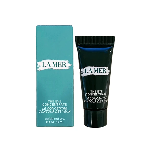 【LA MER 海洋拉娜】濃萃修復眼霜 3ml(航空版)