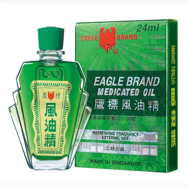 【鷹標】新加坡風油精24mlx6瓶(24ml/6瓶)