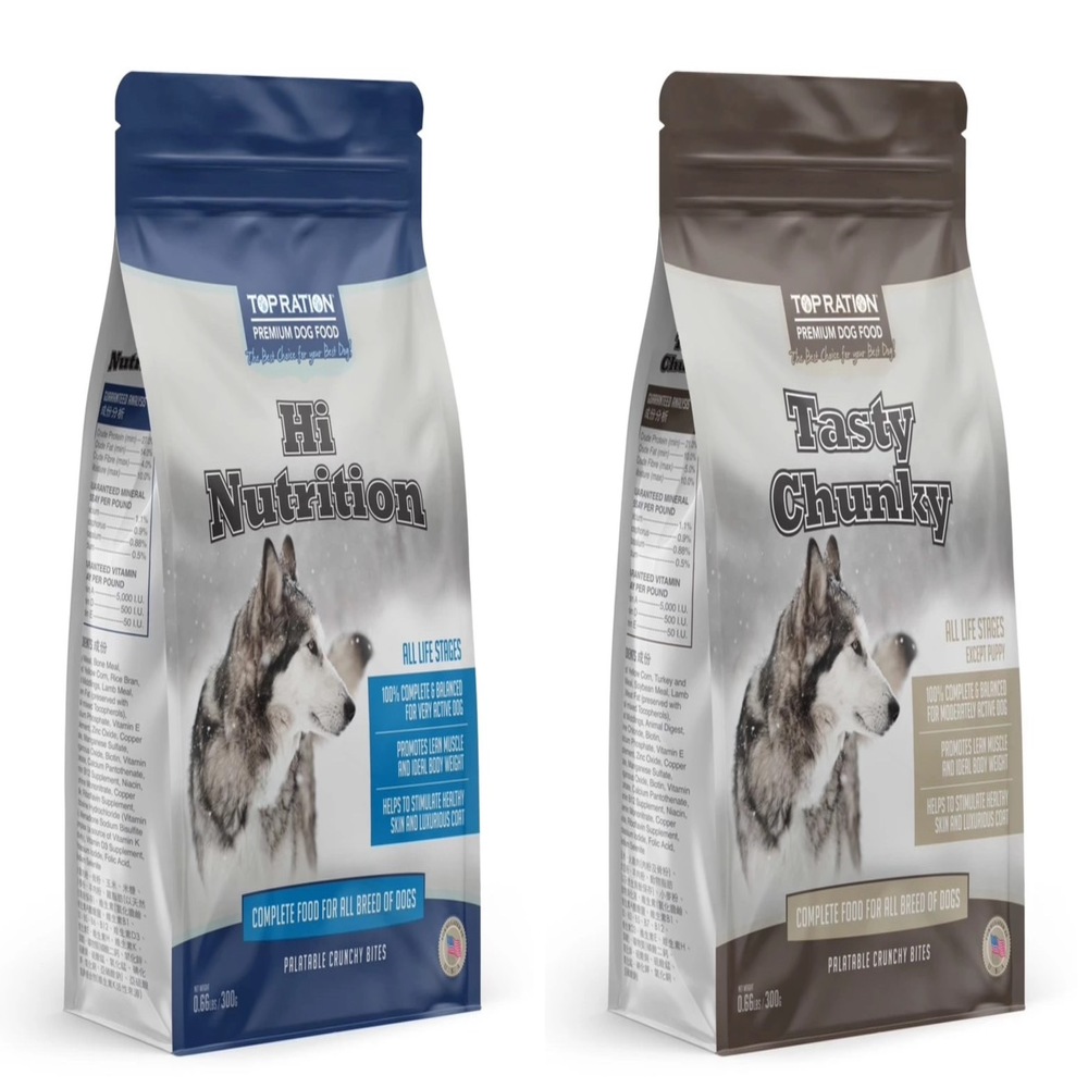 【TOP RATION 美式優選】狗飼料 良好體態配方/能量補給配方 2.5kgx2包(狗飼料 飼料) - 全聯全電商