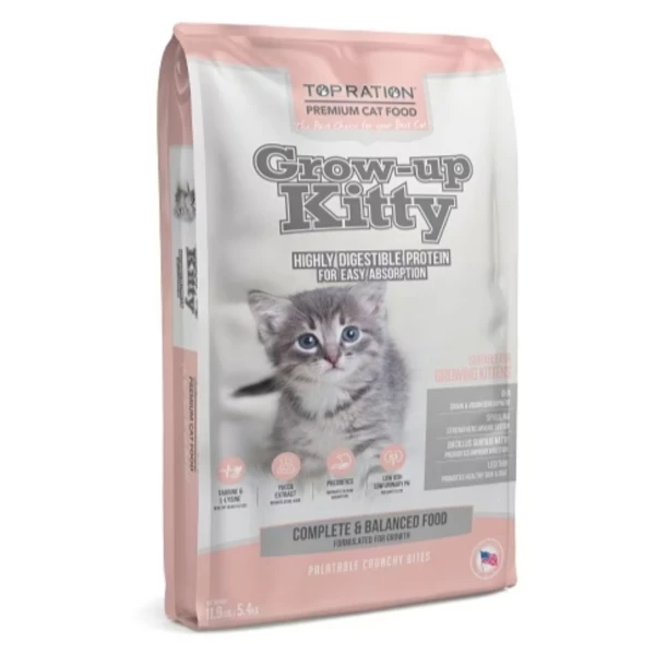 【TOP RATION 美式優選】幼貓特調 貓飼料 成長強化配方 5.4kg(貓飼料 飼料)