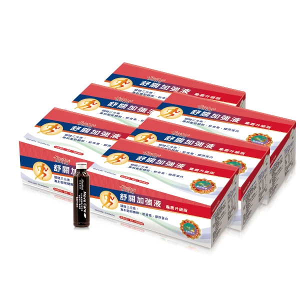 【Nutrimate 你滋美得】舒關加強液 龜鹿升級版 葡萄糖胺飲(6入組 共144瓶、龜鹿膠、雪蓮花、液態葡萄糖胺)