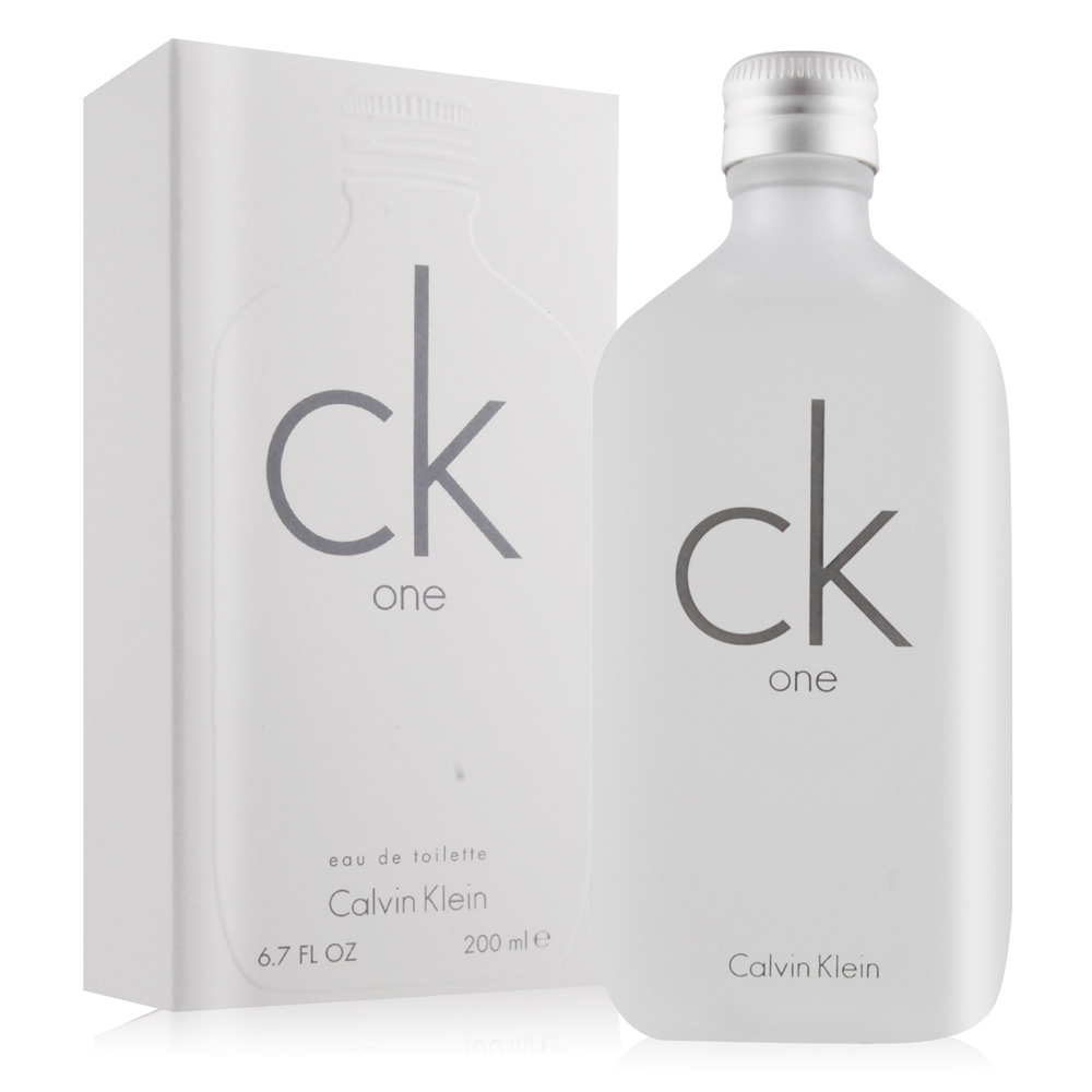 【Calvin Klein】CK ONE中性淡香水(200ml)(公司貨)