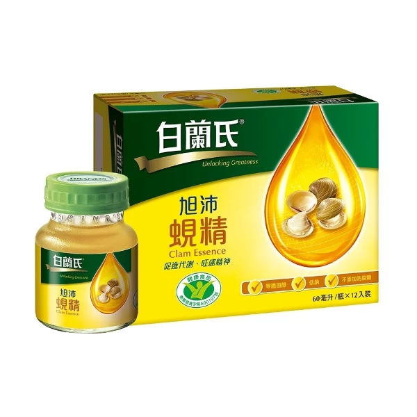【白蘭氏】白蘭氏旭沛蜆精(60ml x 12入)