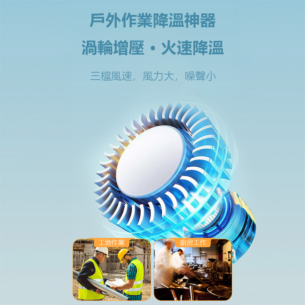 華德通F68掛腰掛脖風扇(1入) - 全聯全電商