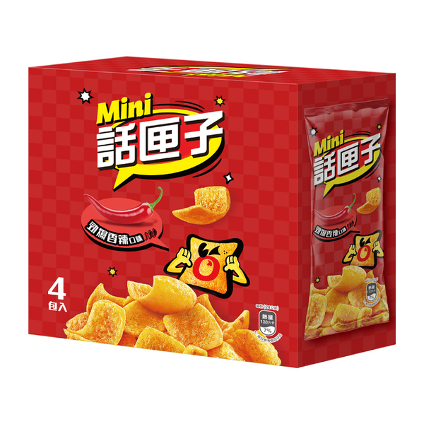 【話匣子】Mini勁爆香辣口味玉米片(192g)