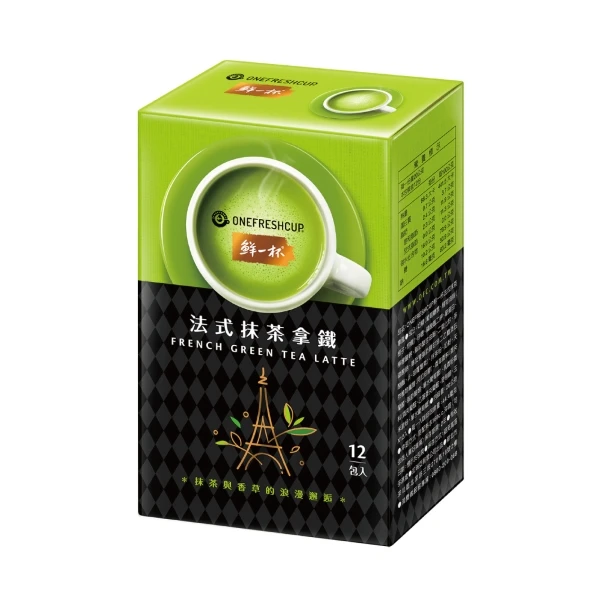 【鮮一杯】法式抹茶拿鐵(20gx12入)