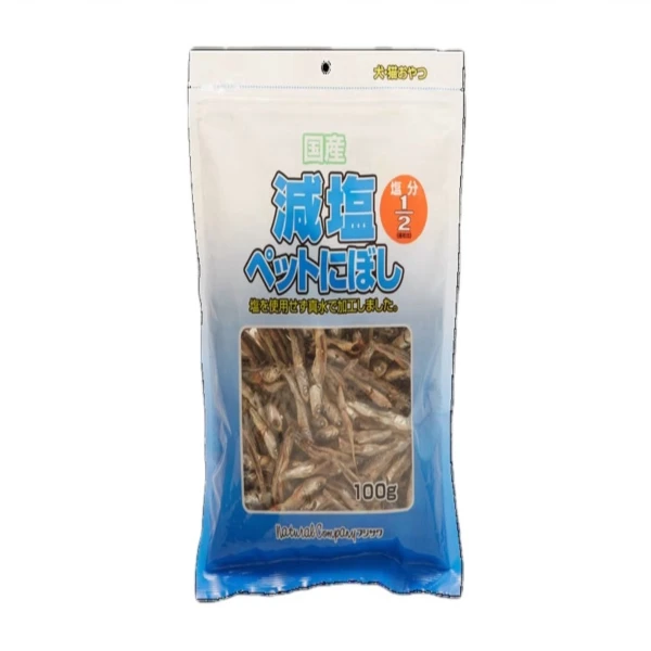 【藤澤】日本 減鹽沙丁魚 貓零食 狗零食 寵物零食 100gx5包(貓零食 寵物零食)