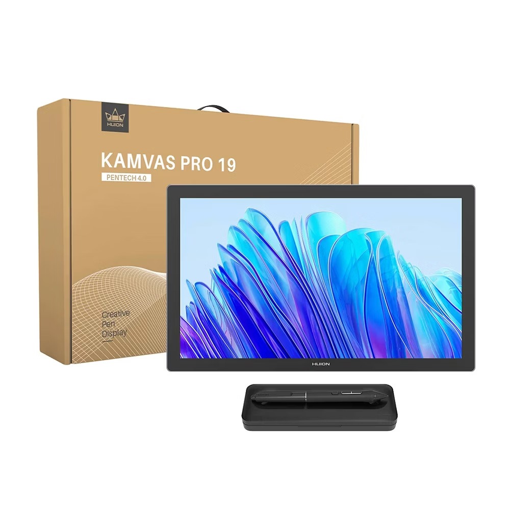 【HUION 繪王】KAMVAS PRO 19 觸控繪圖螢幕( /臺 GT1902)