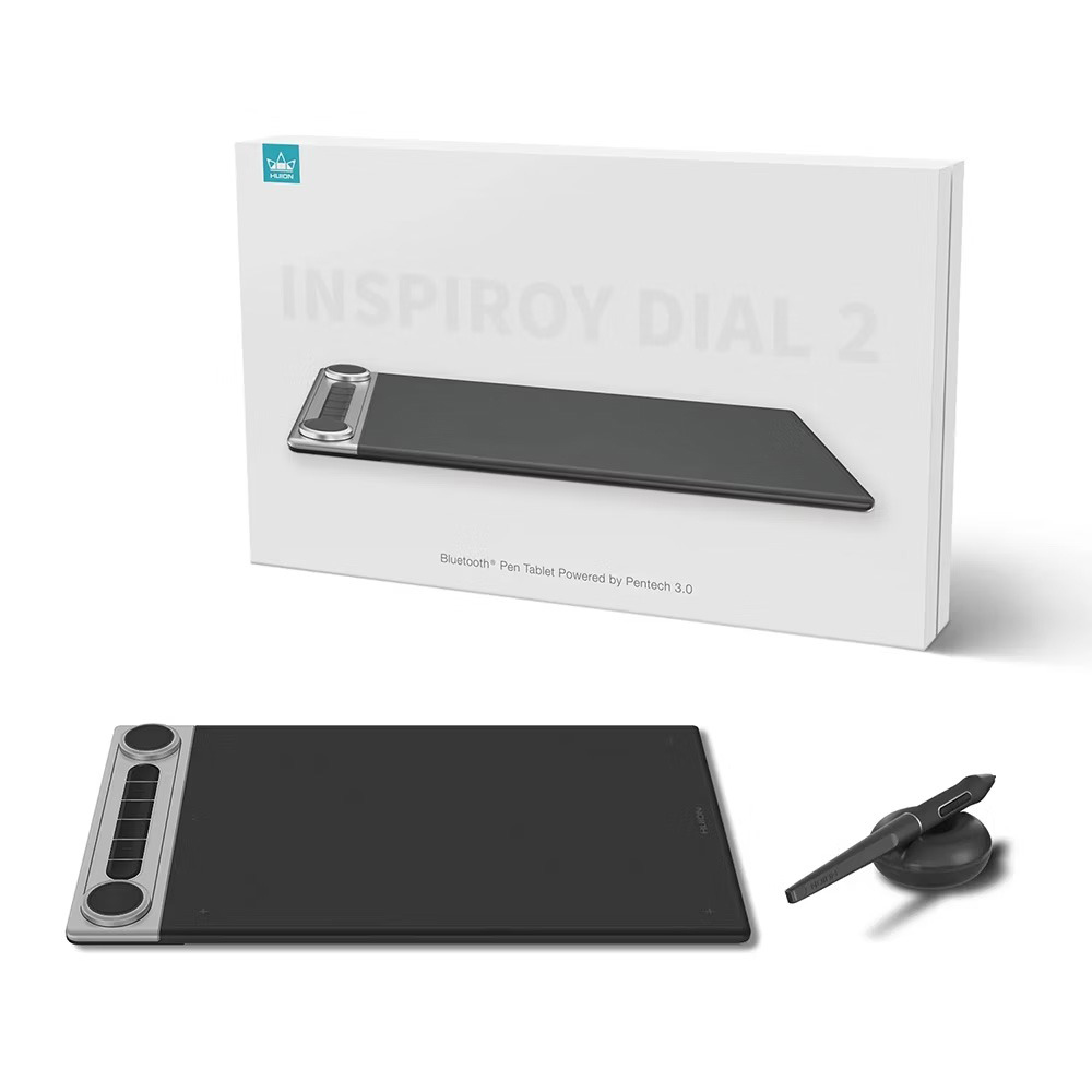 【HUION 繪王】 INSPIROY Dial 2 藍牙繪圖板 (/台 Q630M)