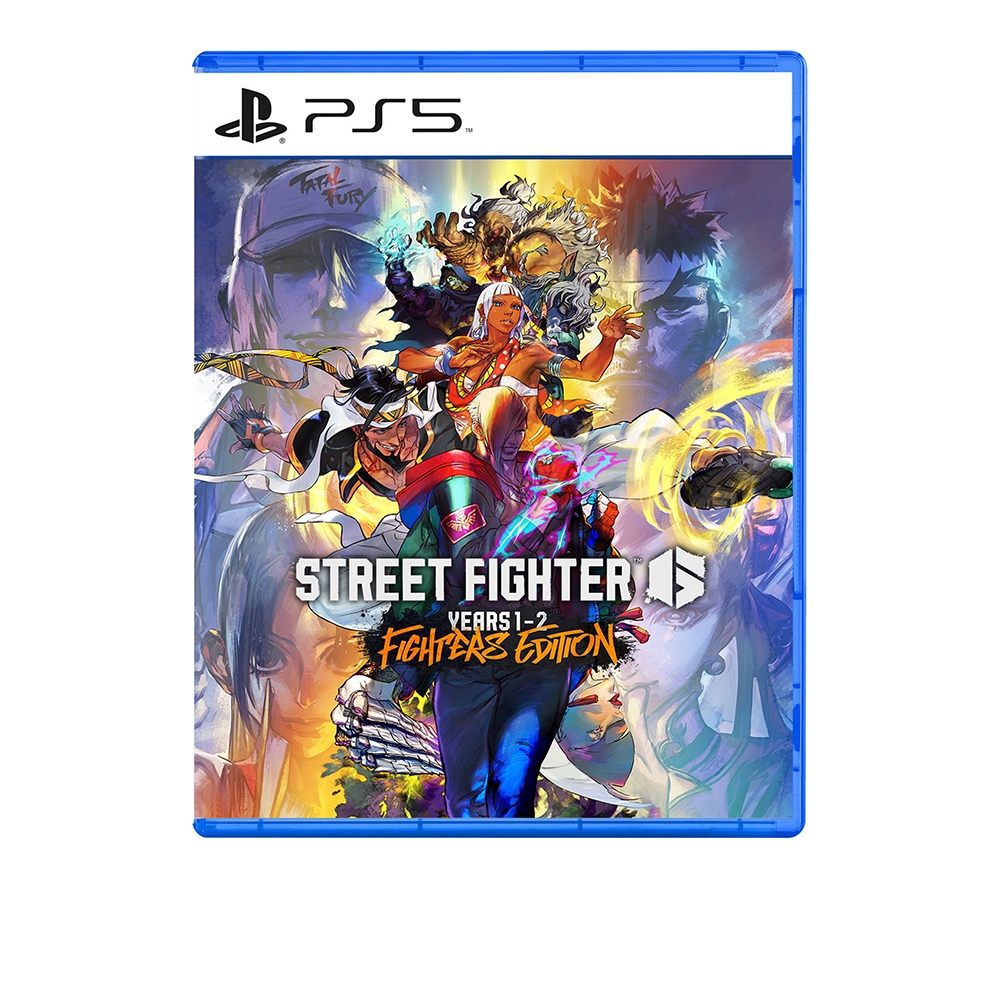 【SONY 索尼】PS5 快打旋風 6 Years 1-2 Fighters Edition(中文版)