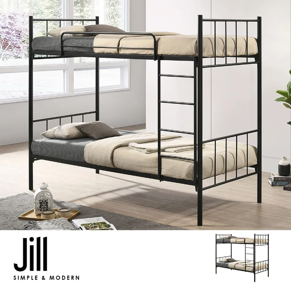 【obis】Jill鐵製雙層床架(一組)