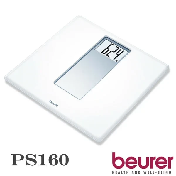 【beurer 博依】經典素雅電子體重計(PS160)