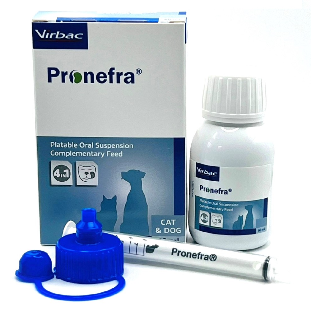Virbac 維克】Pronefra 保腎新60ml(腎臟貓犬專用)(60ml) - 全聯全電商