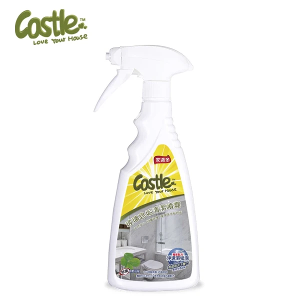 【Castle 家適多】玻璃皂垢清潔噴霧 500ml(1入)