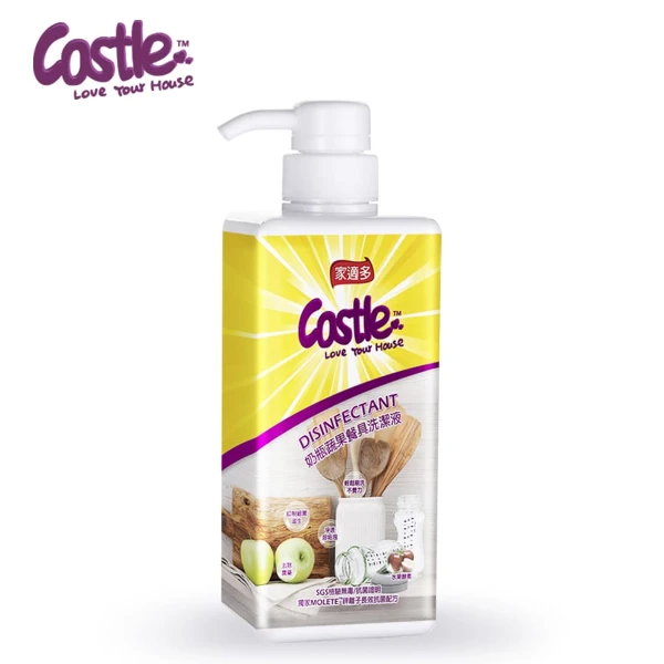 【Castle 家適多】奶瓶蔬果餐具洗潔液 500ml(1入)