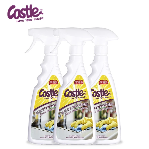 【Castle 家適多】廚房全效萬用清潔劑 500ml(3入)