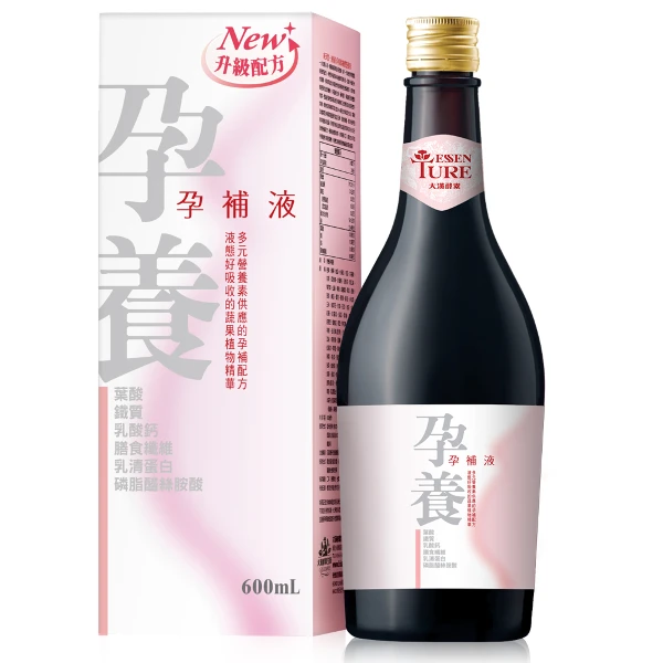 【大漢酵素】孕養孕補液(600ml/瓶)