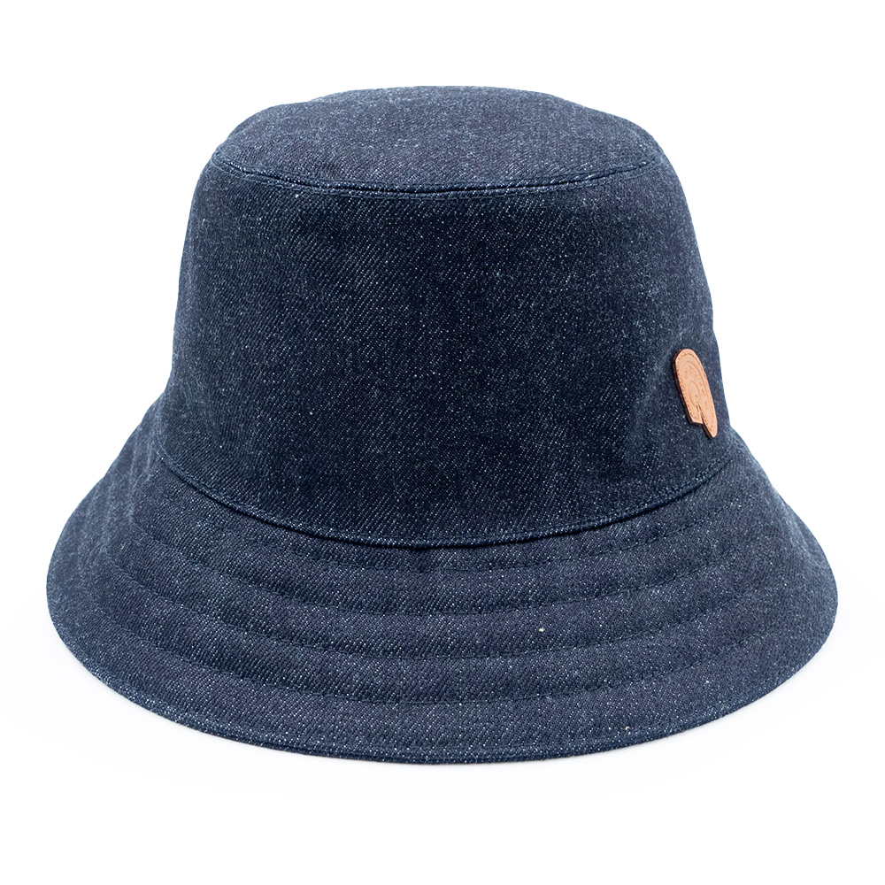 Chapeau Seau (bucket Hat) Hermès Indigo Fred Clou Carrousel - Taille 58 - Neuf Avec étiquettes